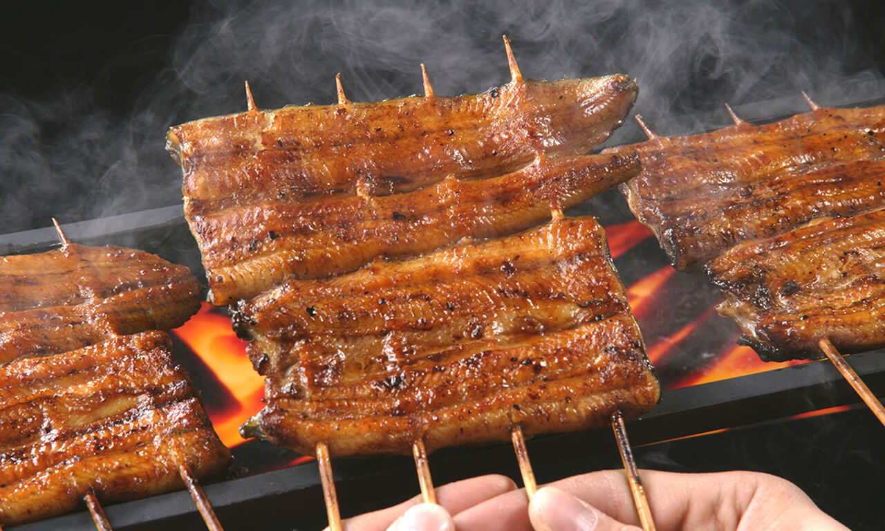楽焼きうなぎ